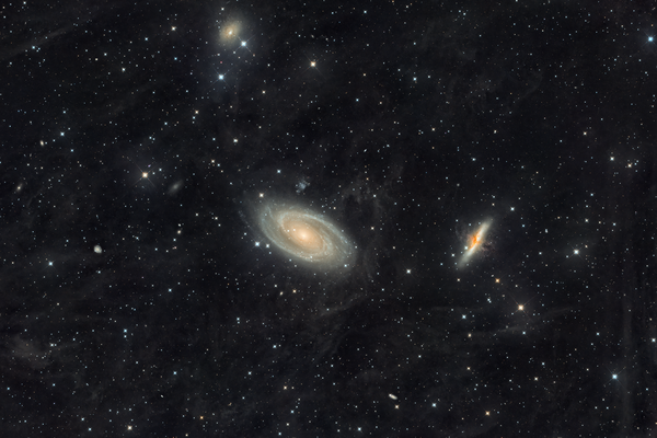M81, M82 & IFN - Bode & Cigar Galaxy, Integrated Flux Nebulae - 04/2025