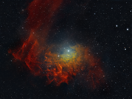 IC 405 The Flaming Star Nebula - 02/01/2022