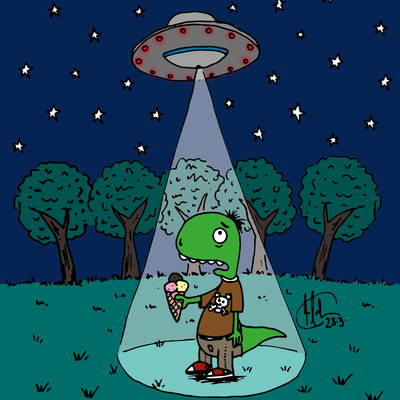 Entführung durch ein Ufo (März 2022)