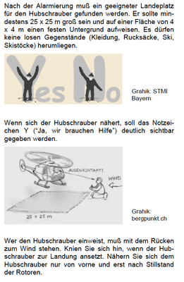 Einweisung Flugrettung / Helicopter  (http://www.bergfreunde-muenchen.de/lawine/lvs-ortung.pdf)