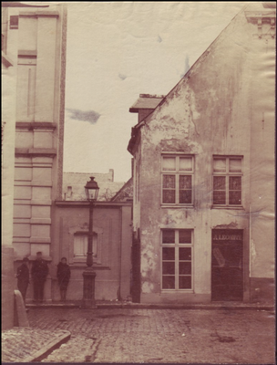 Bâtiment démoli pour faire place au Palais de Justice sur la Grand-Place