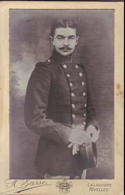 Jules Libert de Baulers décédé le 5 octobre 1914 à Walhem