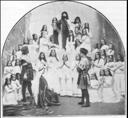 Juin 1913 - Les fêtes du VIIe centenaire de sainte Marie de Nivelles
