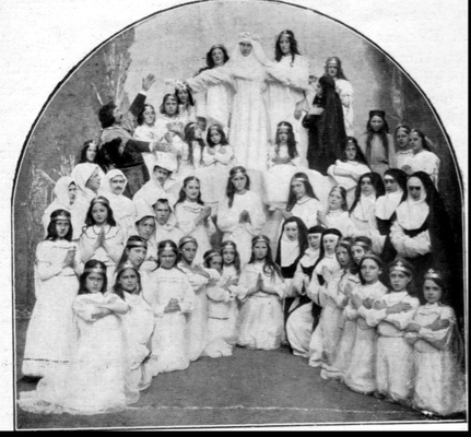 Juin 1913 - Les fêtes du VIIe centenaire de sainte Marie de Nivelles