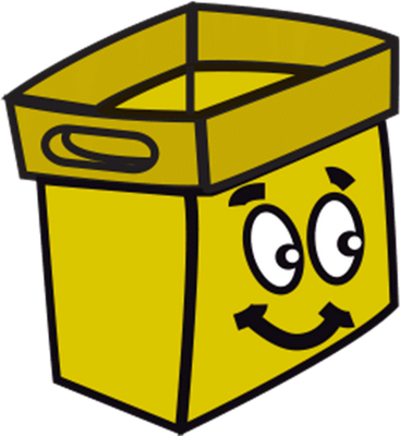 poubelle - divers - smiley émoticône émoji cartoon clipart illustration - artémotic