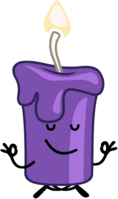 bougie - divers - smiley émoticône émoji cartoon clipart illustration - artémotic