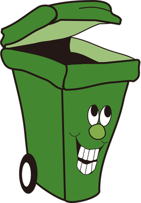 poubelle - divers - smiley émoticône émoji cartoon clipart illustration - artémotic