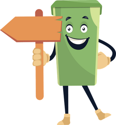 poubelle - divers - smiley émoticône émoji cartoon clipart illustration - artémotic
