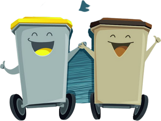 poubelle - divers - smiley émoticône émoji cartoon clipart illustration - artémotic