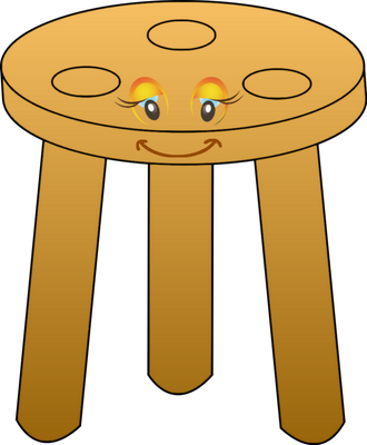 meuble - divers - smiley émoticône émoji cartoon clipart illustration - artémotic