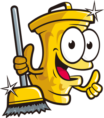 poubelle - divers - smiley émoticône émoji cartoon clipart illustration - artémotic