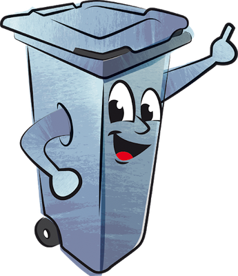 poubelle - divers - smiley émoticône émoji cartoon clipart illustration - artémotic