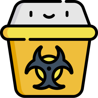 poubelle - divers - smiley émoticône émoji cartoon clipart illustration - artémotic