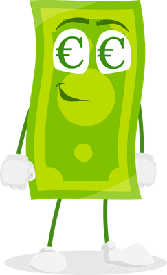 argent - divers - smiley émoticône émoji cartoon clipart illustration - artémotic