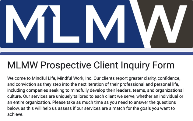 Prospective Client Form