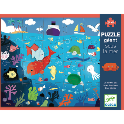 Puzzle géant "Sous la mer"