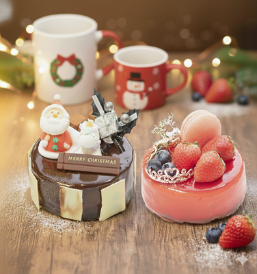 クリスマスペアケーキ