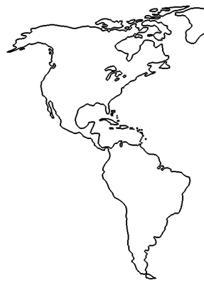 Nordamerika, Südamerika