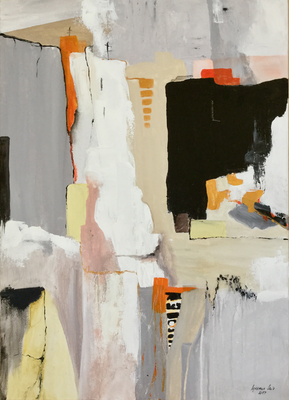 Stadt abstrakt   70 x 50