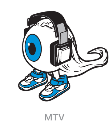 MTV＿キャラクター「Music Eye」