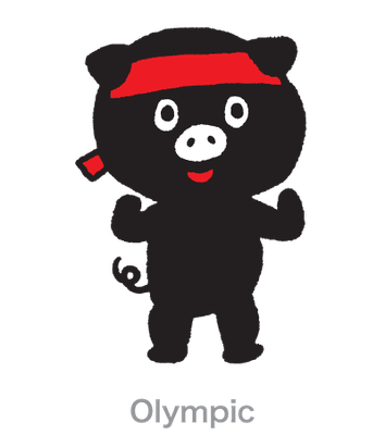 Olympic＿トコトン＿キャラクター＿CM、POP、チラシ