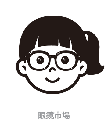 眼鏡市場＿こどもメガネ＿イラスト＿postet,pop