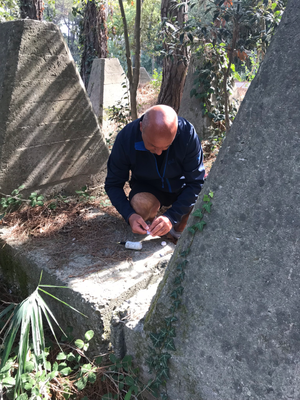 Denti di Drage beim Geocaching