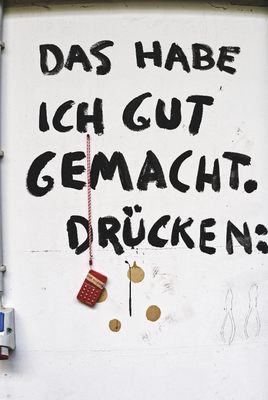 Das habe ich gut gemacht (Schrift, Tuschmaschine)