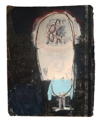 Vogel mit Eierkopf 2026, Notenumschlag, ca. 22,5 x 30 cm