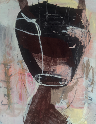 Grantl, 2026, Siebdruckrahmen, 40 x 50 cm