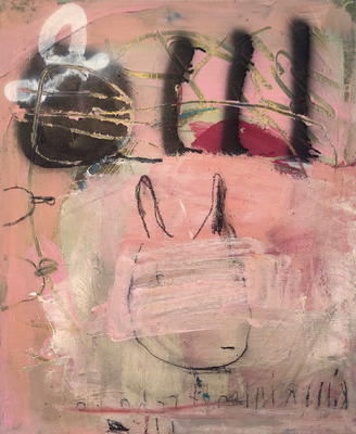 Es ist ein Durcheinander 2026, Leinwand, 50 x 60 cm