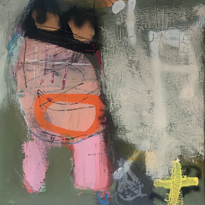 Pjätteryd Far Grovsorod I, 2025, Plane auf Keilrahmen, 60 x 60 cm