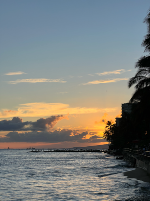 Sunneuntergang bi Waikiki.