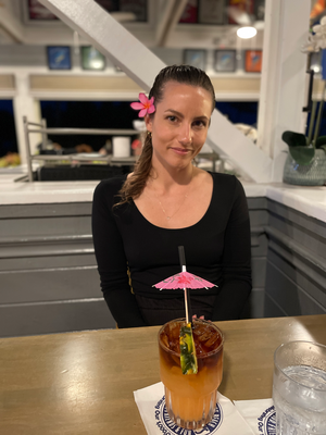 Mai Tai Degustation negsti Rundi im Brennecke's Beach Broiler gad am Poipu Beach (ca. 14 min z'Fuess vom AirBnB)