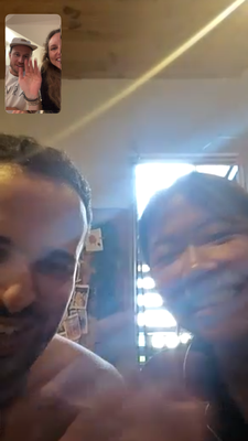 En call mit eusnä zwei liebä Fründe wo momentan gad in Taiwan underwegs sind :))