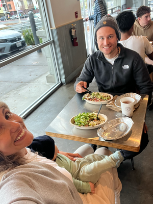 Chipotle zum Zmittag, will de nöchsti Stop isch...