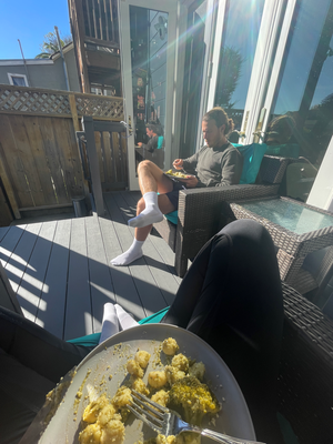 Zmittagässe ih de Sunne :)