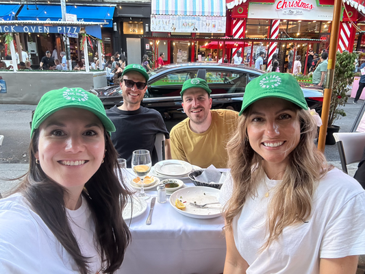 Awesome Foursome! :D hets natürli no neui Hüetli gääh für die heissä Täg!
