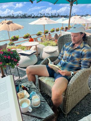 Denn mitem chränkelnde Fabian is Island Brew go läse und Chueche ässe :)