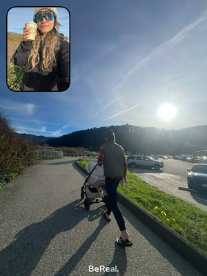 No en Post-Surf Spaziergang mitere feine warme Schoggi :)