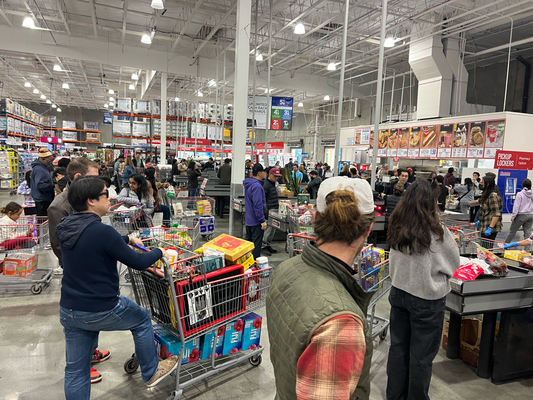 Costco am Samstig - HORROR :D