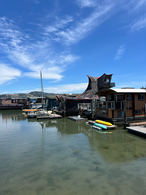 D'Wasserhüüser in Sausalito