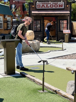 Minigolf zude Geschicht vo San Francisco bi Mission Bay