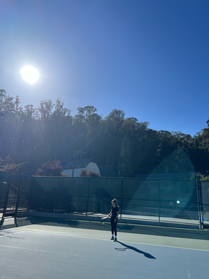 Tennis im Glen Canyon <3