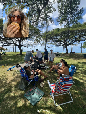 BBQ im Kapiolani Park mit de Fründe vode Rahel und em Jake - so gmüetlich gsi!