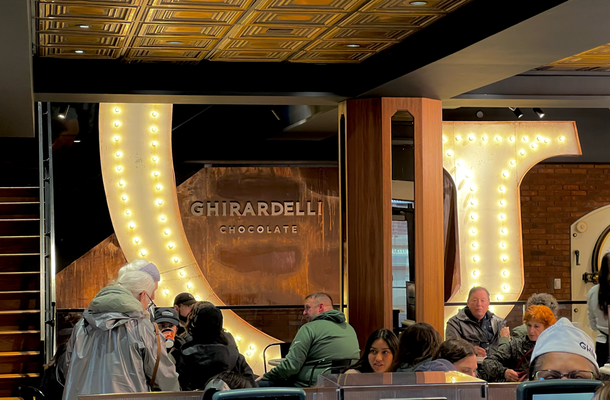 Ghirardelli (Schoggi) on a rainy Saturday