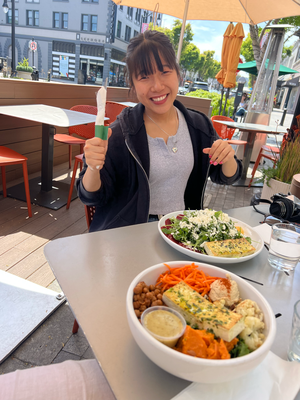 Hana zum Lunch in Burlingame