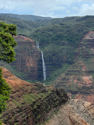 Waipo'o Wasserfall