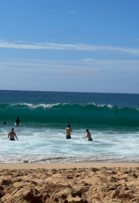 Waimea Bay Wave Jumping :)