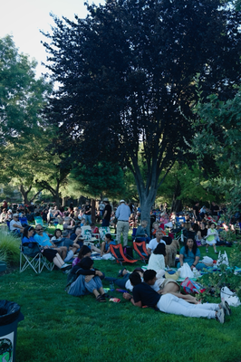 Music in the Park - so viel Lüüt gha, mega cool gsi :D